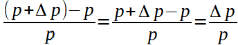 Formula dell'elasticità della domanda rispetto al prezzo